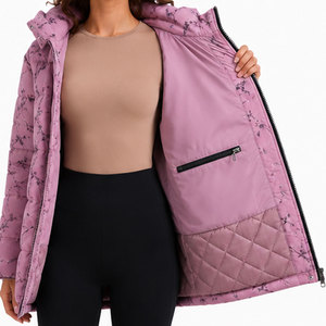 Women's Fashion Thermal <b>Parka</b> <b>Jacket</b> with Durable Windproof Construction and Premium Warm Polyester Filling Technology - Product Image 6