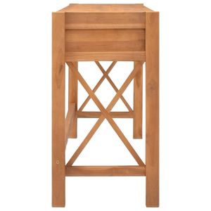 Mesa Consola de Madera Contrachapada de Teca de 55.1 X 15.7 X 29.5 Pulgadas, Elegante Mesa Consola de 55.1 X 15.7 X 29.5 Pulgadas - Product Image 4