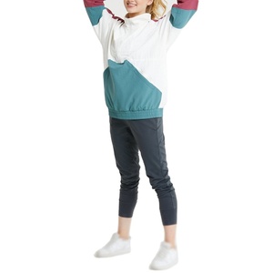 Veste pour femmes OEM Design & Styles personnalisés Vente en gros Vestes de sport de grande taille avec panneaux de couleur personnalisés de haute qualité et fermeture éclair pour femmes - Product Image 5