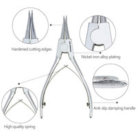Pince à ouvrir les anneaux pour la fabrication de bijoux DIY, outils de beauté, taille moyenne 6 pouces, écologique, réutilisable, outils de piercing corporel 1