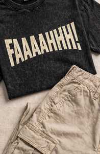 T-shirt en coton délavé surdimensionné pour homme, style vintage streetwear, imprimé lettres, manches courtes, col rond - Product Image 6