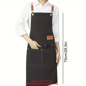 Delantal de Cocina Personalizado Touchhealthy, Impermeable y Bonito, Uniforme para Camareros de Restaurante y Bar - Product Image 5