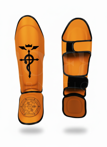 Protège-tibias de Muay Thai en cuir PU robuste à faible MOQ pour le kick-boxing, le MMA et l'entraînement d'arts martiaux - Product Image 4