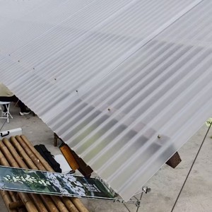 Vente directe d'usine, panneau de toiture en <span class=keywords><strong>polycarbonate</strong></span> ondulé, résistant aux intempéries, isolation thermique, transparent, solide - Product Image 6