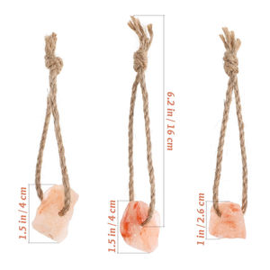 Lèvres de sel de vache de l'Himalaya naturelles de haute qualité, en forme de cube, à suspendre sur une corde, pour l'alimentation des chevaux et des chiens - Product Image 3