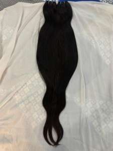 วิกผมบริสุทธิ์28นิ้วแบบอินเดีย28นิ้วผมปลอมสำหรับ100% ผมชาวอินเดีย - Product Image 4