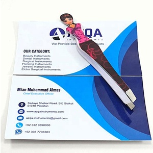 Pinzas para Cejas de Acero Inoxidable Duraderas con Punta Inclinada para una Depilación Precisa y el Cuidado de la Belleza Facial - Product Image 5