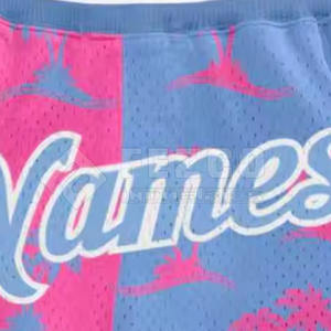 Pantalones Cortos Deportivos Casuales de Malla Sólida de Poliéster 100% de Primera Calidad con Tela Suave Resistente al Viento para Entrenamiento en el Gimnasio, Deportes al Aire Libre y Uso Doméstico - Product Image 5