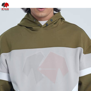 เสื้อฮู้ดดี้แบบกำหนดเองของ Ryan Pro Gear สำหรับผู้ชาย พร้อมโลโก้และสีที่กำหนดเอง มีไซส์พลัส บริการ OEM และ ODM พร้อมให้บริการ - Product Image 2