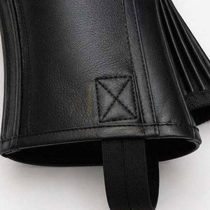 Protectores de piernas de cuero para montar a caballo, ajustables, estilo western, para jinetes y equitación al aire libre. - Product Image 6
