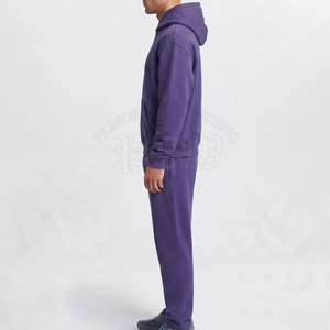 Ensemble de survêtement tendance hiver déchiré, mode décontractée, moderne, élégant et confortable pour homme, tenue assortie pour le quotidien - Product Image 6