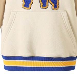 Sudadera de chenilla Sigma Gamma Rho para mujer, azul neutro, con bolsillo, cuello redondo, jersey de hermandad, manga larga, top informal - Product Image 5
