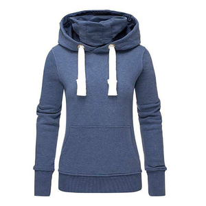 Women Autumn Custom Warm Casual <b>Hoodies</b> Loose Gym Fitness Sports Coat <b>Running</b> Sports Yoga Jacket - Product Image 2