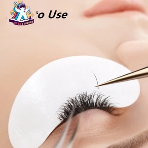Ensemble de pinces à cils en acier inoxydable personnalisables Ryzer Studio, 1 pièce, pointe incurvée et pointue pour les extensions de cils et les outils de maquillage - Product Image 5