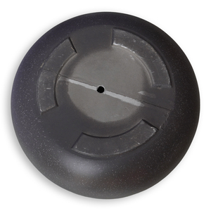Pot de fleurs léger 5L résistant aux intempéries et aux UV, design minimaliste Alkmaar, en Fiberstone de qualité supérieure, pour intérieur/extérieur - Product Image 2
