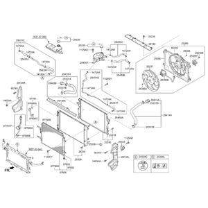 IONIQ Nouvelles pièces et accessoires pour voitures et camions 25430G2000 - Product Image 2