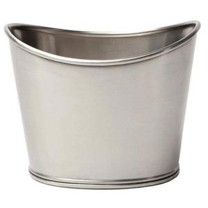 Baignoire à bière en acier cuivre antique foncé artisanale Baignoire à glace décorative en acier inoxydable pour la fête Bière en métal artisanale - Product Image 5