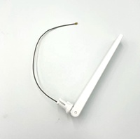 Antena Dipolo Externa LITE de Doble Banda 2.4GHz 5GHz, Ganancia de 5 dBi, Impedancia de 50 Ohmios, V.S.W.R. Máx. de 2.0, Cable Coaxial 1.37