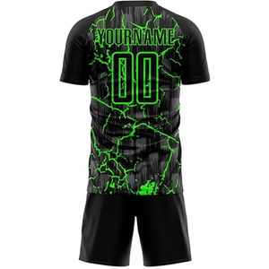 Uniforme de Fútbol Personalizado por Sublimación Diseño 2026 con Logotipo Personalizado de Alta Calidad, Manga Corta, 100% Poliéster Antibacteriano - Product Image 2
