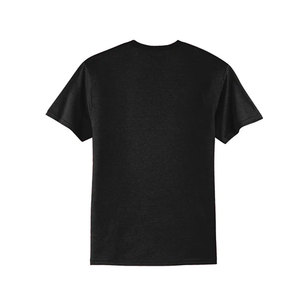 T-shirt noir à prix bas, imprimé, tendance, personnalisé, manches courtes pour homme, vente d'été, prix avantageux, coupe ajustée - Product Image 4