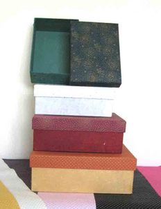 Wholesale Ecofriendly Recycled Cardboard Metallic Printed Cotton Paper Rectangle Shape Gift Packaging Boxes Sweets And Chocolate - Product Image 3