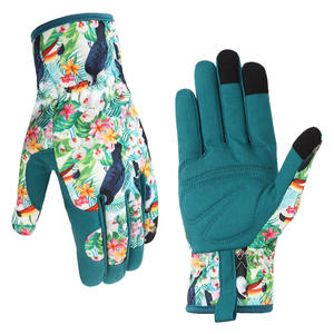 Gants de jardinage robustes et tendance, respirants, pour l'intérieur et l'extérieur, avec motif imprimé - Product Image 1