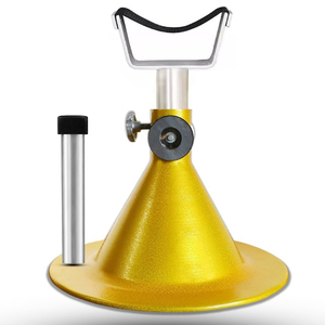 Supports de sabots vétérinaires réutilisables en acier inoxydable de haute qualité, supports personnalisables avec logo pour le travail professionnel des ferrailleurs équestres - Product Image 5