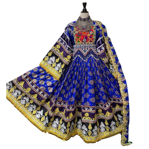 Robes Afghanes Personnalisées 2026 pour Femmes – Broderies Artisanales de Haute Qualité 100% – Robes Kuchi Afghanes pour Femmes – Cadeaux de Mariage et de Fête - Product Image 1