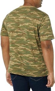 T-shirts pour hommes en camouflage, séchage rapide, 100% coton, 220g, coupe slim régulière, respirants, col rond, pour l'extérieur, vente en gros - Product Image 4