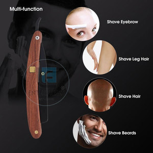 Herramientas de Afeitado de Calidad, Navajas de Afeitar Rectas de Diseño Único para Hombres - Product Image 5