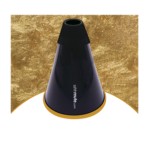 อุปกรณ์ฝึกซ้อมแบบปิดเสียงสำหรับฟลูเกิลฮอร์น [ขนาดใหญ่] (สีทอง) - Product Image 1