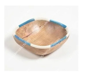 Tazón de Ensalada de Madera con Acabado Natural, Tazón para Mezclar Hecho a Mano, Tazón Ligero para Servir en la Cocina del Hogar - Product Image 4
