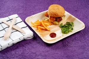 Couteau en bois biodégradable compostable de 160mm pour la maison Couverts jetables écologiques - Product Image 4