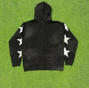 Service OEM – Sweat à capuche d'hiver pour homme, 100 % coton molletonné 340 grammes, design uni avec poche, respirant, logo frontal personnalisable - Product Image 6