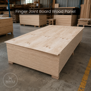 Les panneaux de bois à jointures Fingger sont robustes et stables, idéaux pour les tables, les armoires, les étagères et diverses applications intérieures. - Product Image 1