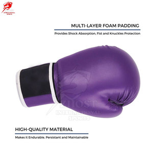 Gants de boxe de protection robustes pour l'entraînement au MMA, équipement renforcé en mousse multicouche pour la sécurité - Product Image 5