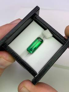 Turmalina Verde, Gema Natural Facetada, Piedra de Cristal Suelta para la Fabricación de Joyas, Suministro al por Mayor - Product Image 1