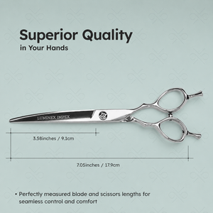 Premium Pet Grooming <b>Scissors</b> Set – Made from High-Quality Stainless Steel, Professional <b>Dog</b> & Cat Hair Cutting Kit with Case - Product Image 6