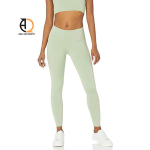 Leggings de yoga sans couture pour femmes, taille haute, effet push-up, pantalon de sport, pantalon de gym pour femme, pantalon froncé aux fesses - Product Image 1