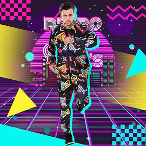 Ensemble survêtement coupe-vent brodé personnalisé pour homme – Hoodie décontracté coupe ample et pantalon de jogging – Fournisseur d'usine - Product Image 4