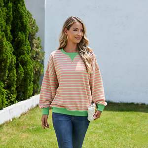 Sweat-shirt de qualité OEM pour femmes, prix de gros abordable, taille personnalisée, sweat-shirt oversize pour femmes en vente en ligne - Product Image 3