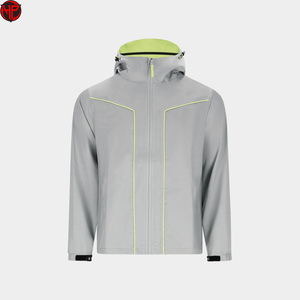 Men's Waterproof Windproof Breathable Hooded Rain Jacket Quick Dry Hard Shell Outerwear <b>for</b> Hiking <b>Camping</b> Travel Jacket - Product Image 1