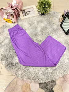 100% Spandex coton femmes pantalons coréen crêpe respirant polycoton coupe moderne 110KG non tissé nouveau pantalon pour dames - Product Image 4