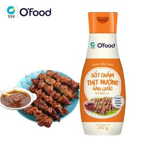 Sauce BBQ coréenne Bulgogi O'Food en gros 250g |   Sauce sucrée et savoureuse pour trempage et marinade de viande grillée |   Prêt à l'emploi - Product Image 5