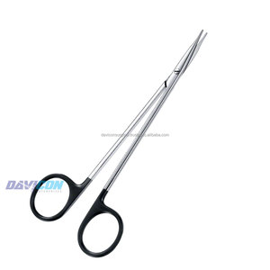 กรรไกรตัดแบบโค้ง Super Cut Jamison รุ่น BH 7 นิ้ว ทำจากสแตนเลสและไทเทเนียม สำหรับศัลยกรรมพลาสติกและคีมจับ - Product Image 1