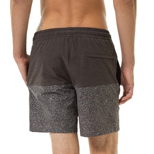 Customize <b>Men's</b> Vintage Style Mid Waist Elastic Closure Quick Dry <b>Swim</b> <b>Shorts</b> with Pockets Solid <b>Pattern</b> OEM Service - Product Image 2