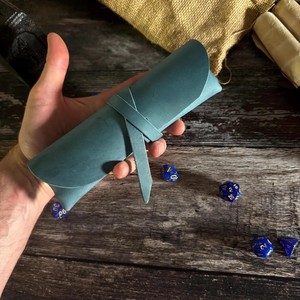 Bolsa de Almacenamiento de Dados Portátil de Lujo, Hecha a Mano, con Cordón, de Piel Sintética, Bandeja para Monedas, Bolsas para Guardar Dados para Juegos - Product Image 2