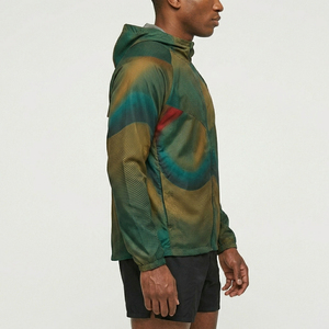Men Windbreaker Sublimation <b>Jackets</b> <b>Waterproof</b> Camping <b>Jacket</b> Men Custom Zipper Sublimation Rain <b>Jacket</b> Hood - Product Image 6
