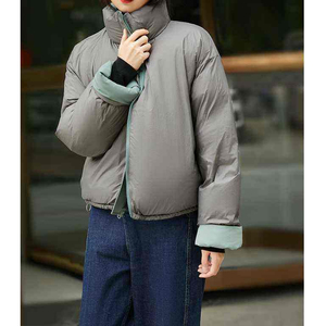Winter Women Puffer <b>Jacket</b> Hooded <b>Long</b> Sleeve Warm Down Female Coat Windproof Quilted Outerwear Fashion Casual OEM Wholesale - Product Image 4