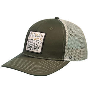 Premium Quality 6-Panel Custom 3D Embroidery Logo Mesh <b>Snap</b> Back <b>Cap</b> Distressed Sports Cotton Trucker Fashion Outdoor Beach - Product Image 2